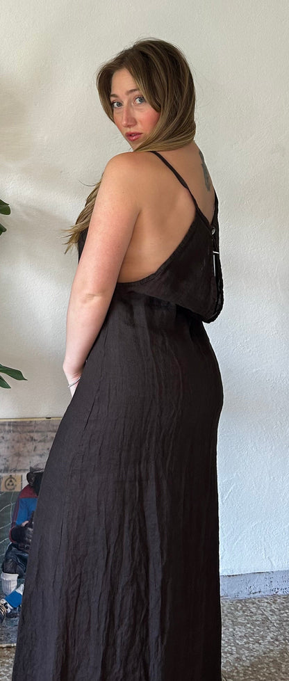 Maxi vestito Lino