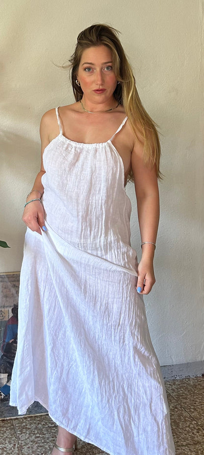 Maxi vestito Lino