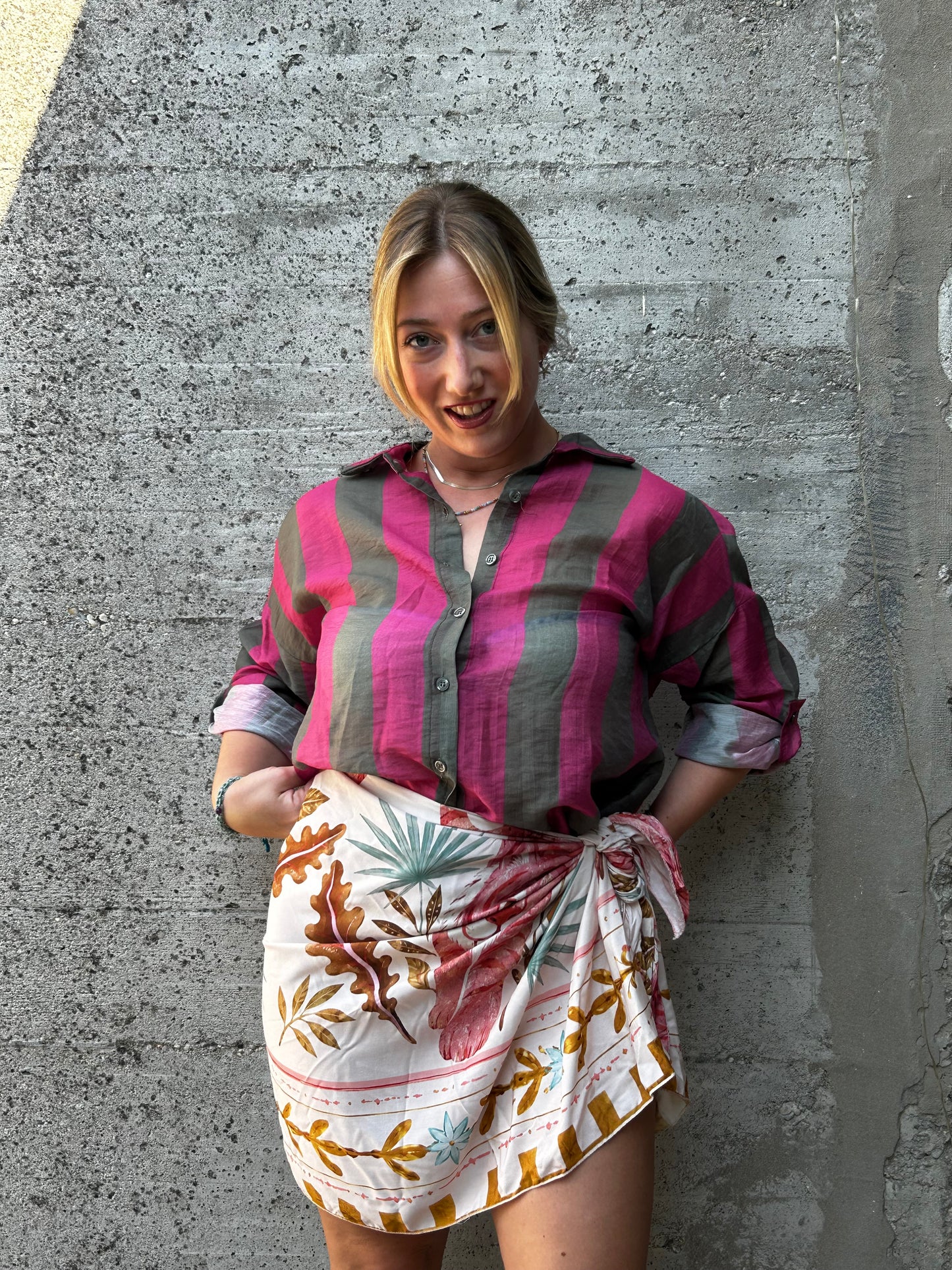 Camicia Righe Verdone