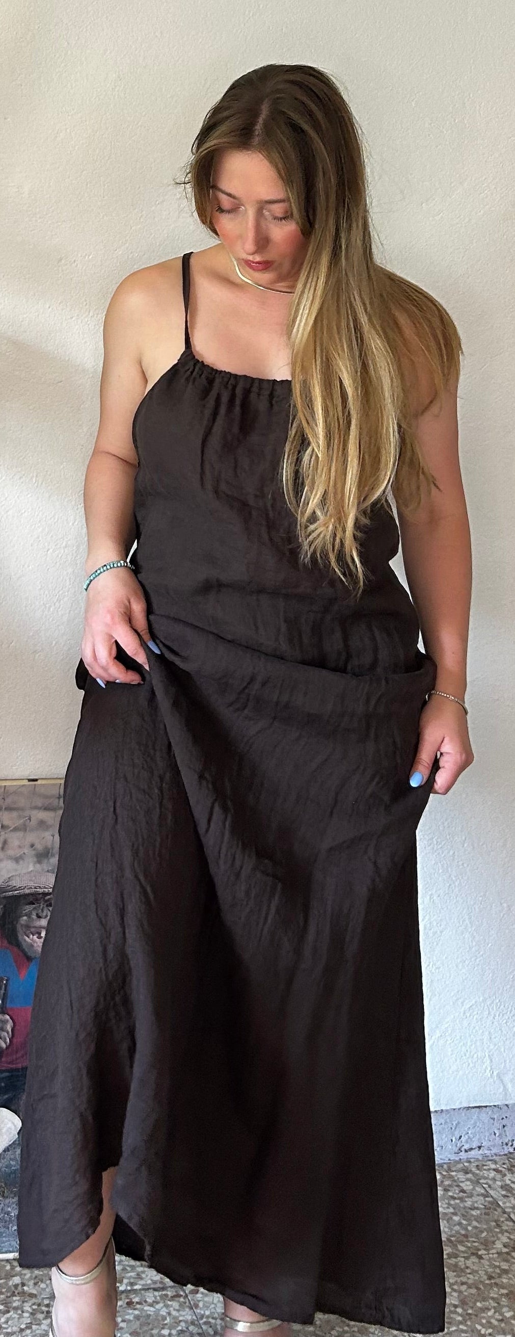Maxi vestito Lino