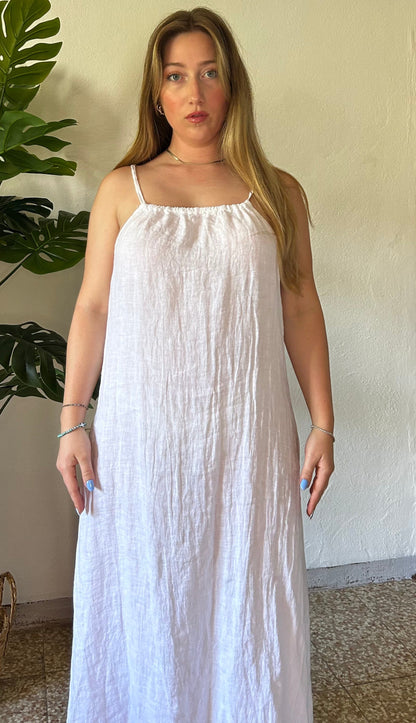 Maxi vestito Lino