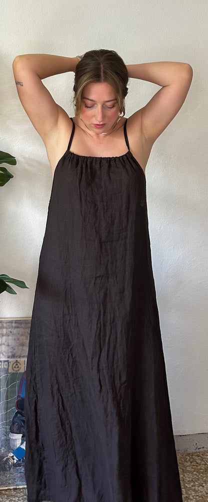 Maxi vestito Lino