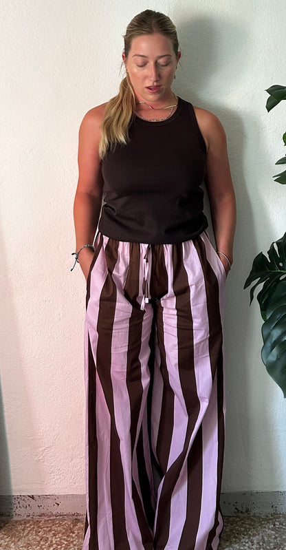 Pantalone Righe