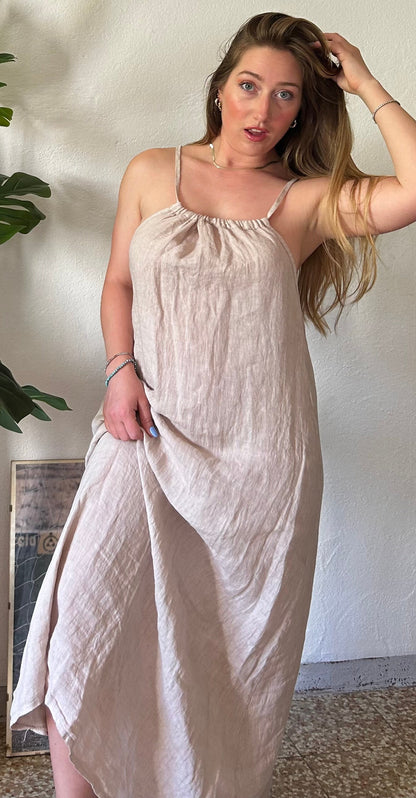 Maxi vestito Lino