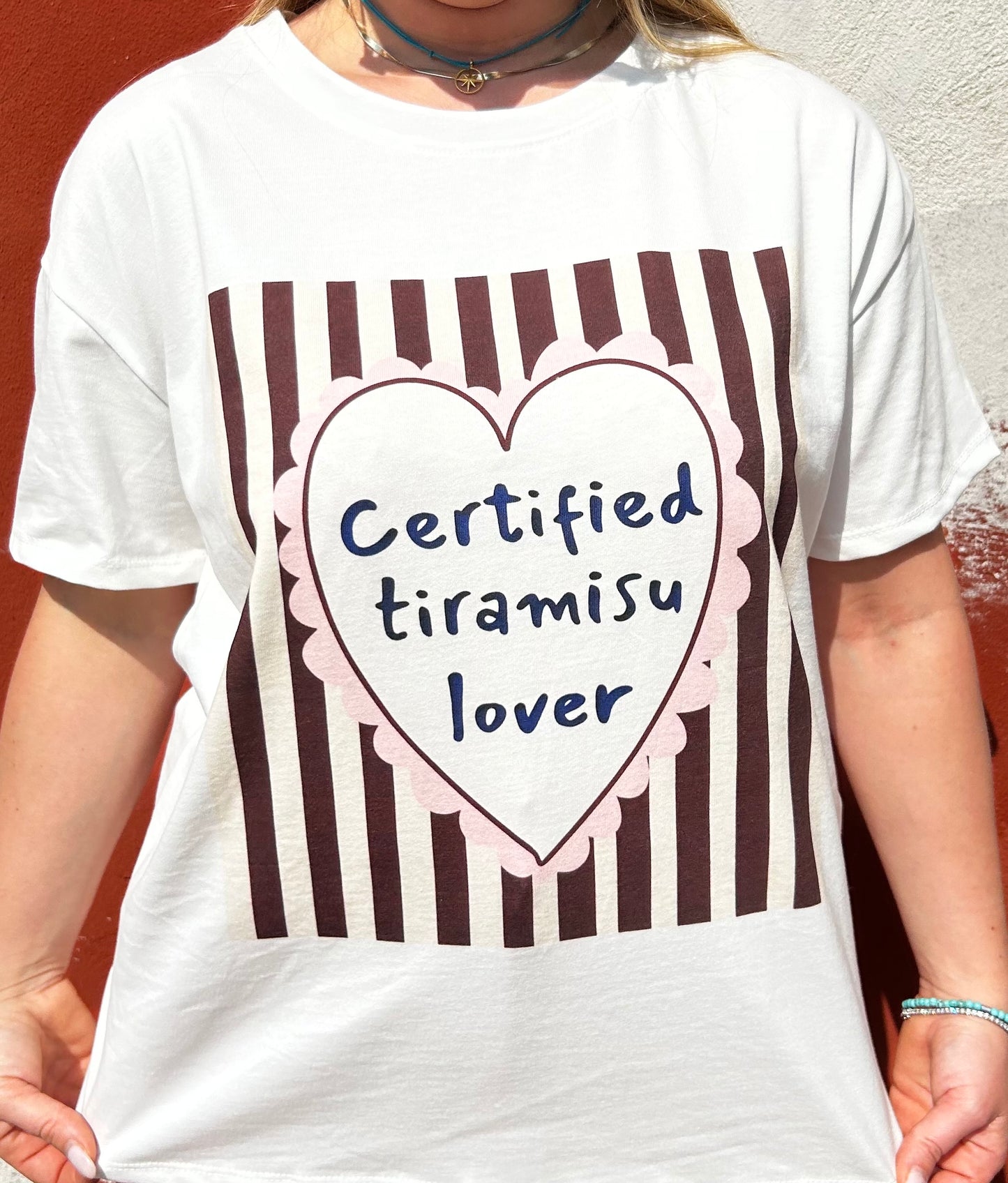 T-shirt over tiramisù